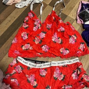 Victoria secret xl cami and short set Vguc